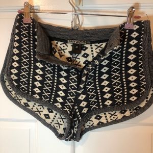 Boho booty shorts